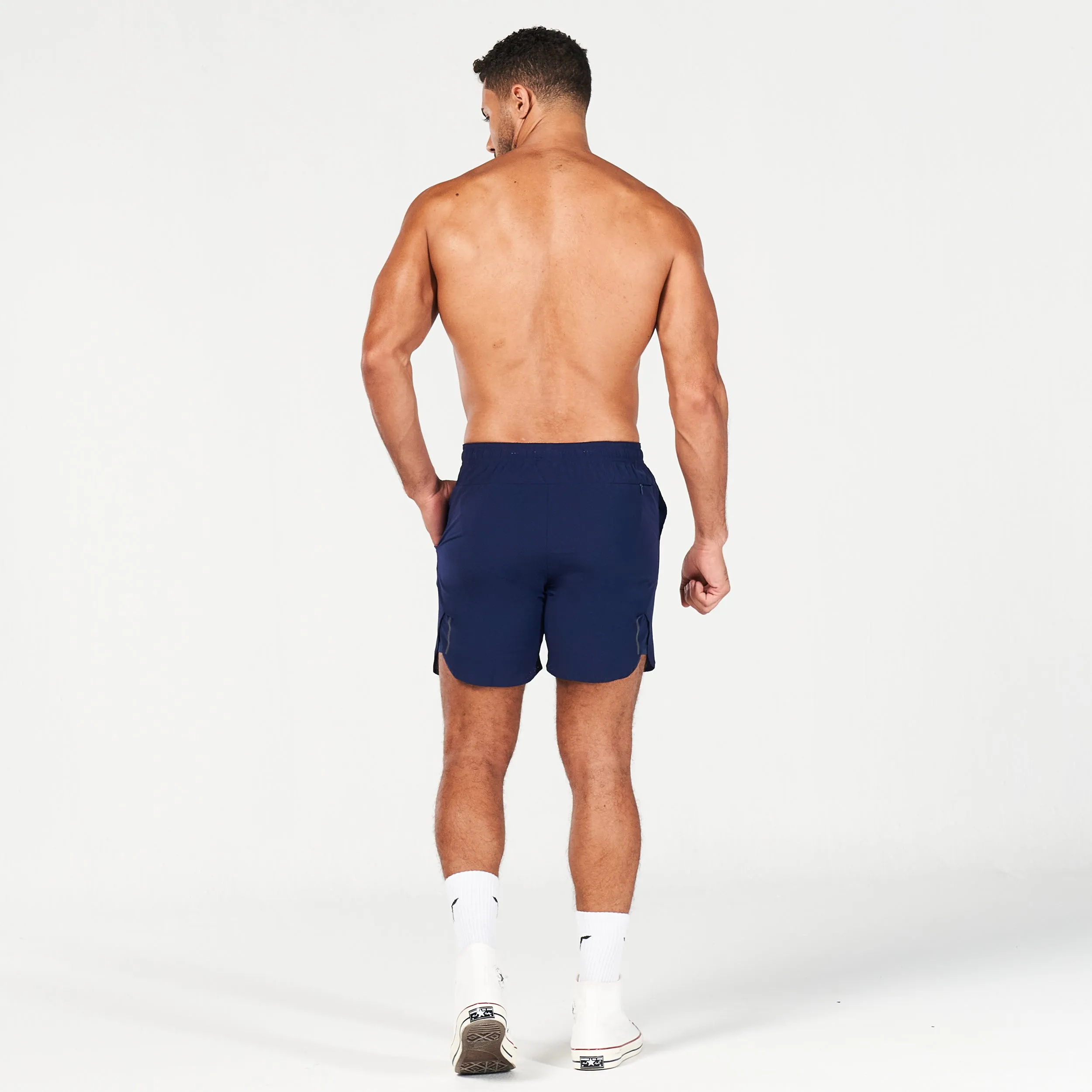 2-in-1 Dry Tech Shorts - Blue