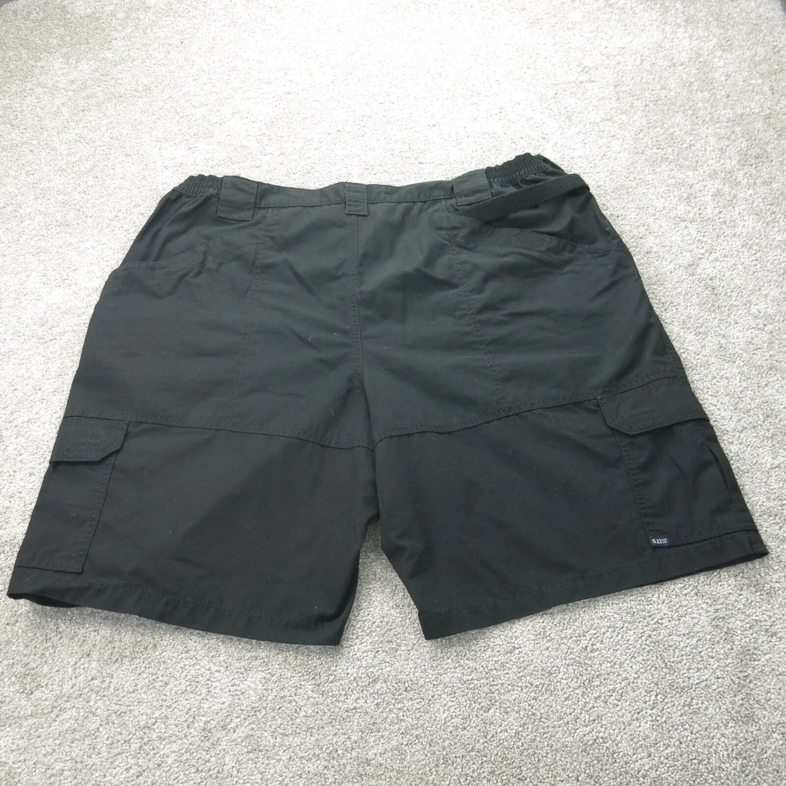 5.11 Tactical Shorts Mens 44 Black Cargo Lightweight Outdoor Hiking Running