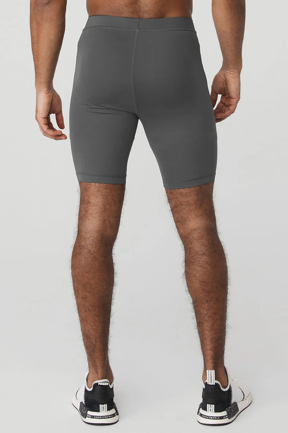 9” Warrior Compression Short - Graphite