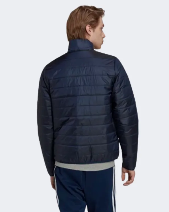 Adidas Padded Stand Collar Men Original Jacket Navy Hl9215