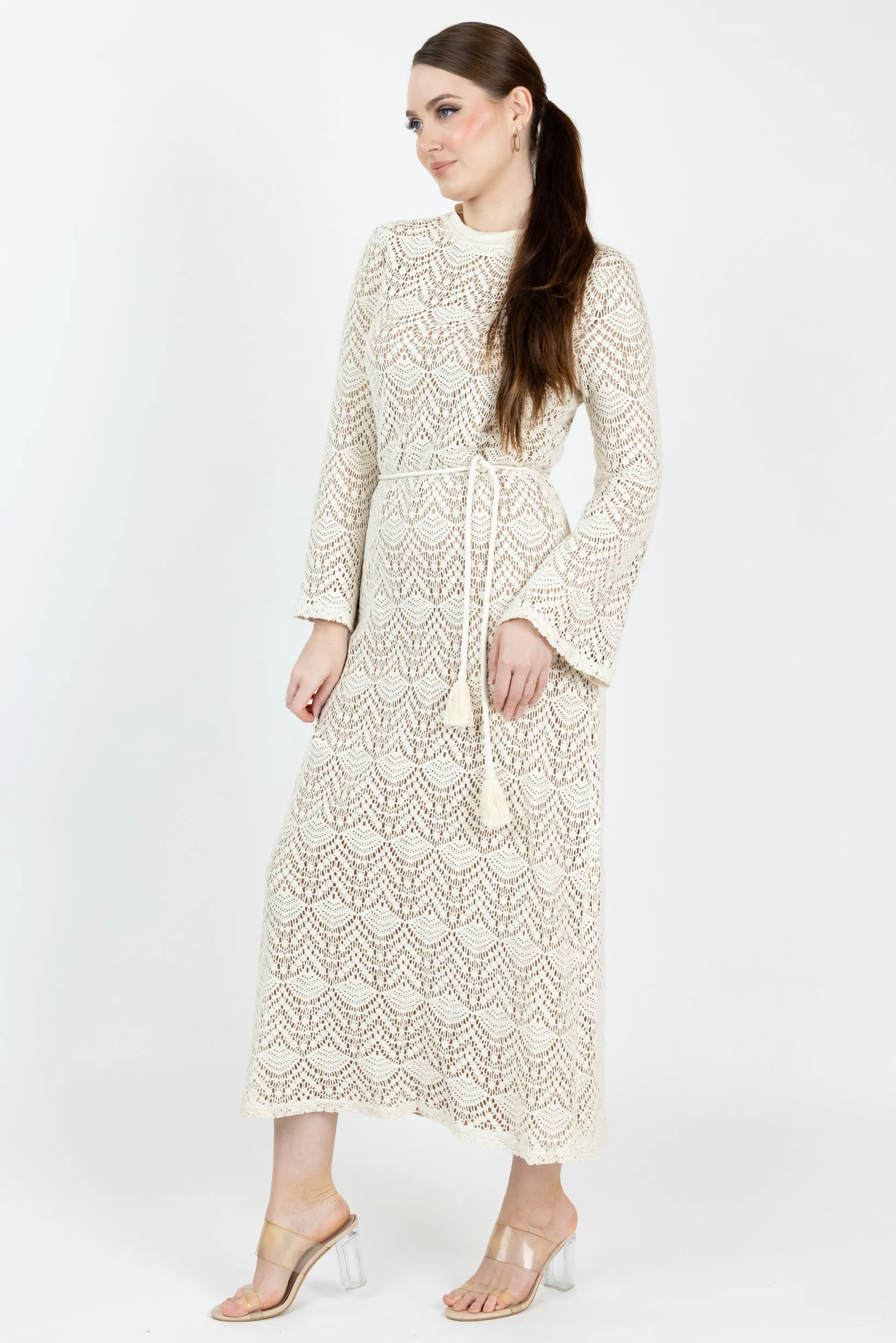 Adila Crochet Dress