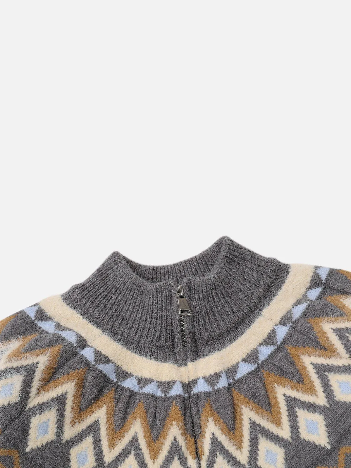 Aelfric Eden Fair Isle Turtleneck Cardigan