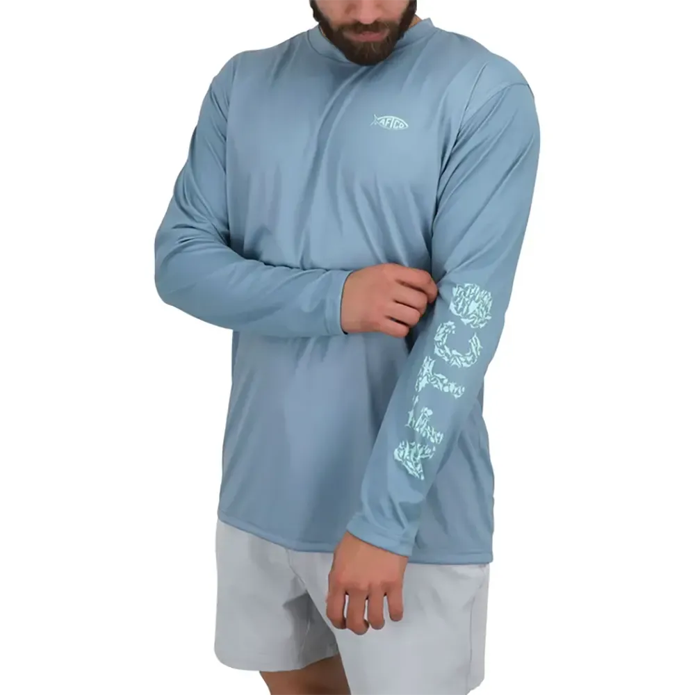 AFTCO Men's Jigsih Long Sleeve Performance Shirt