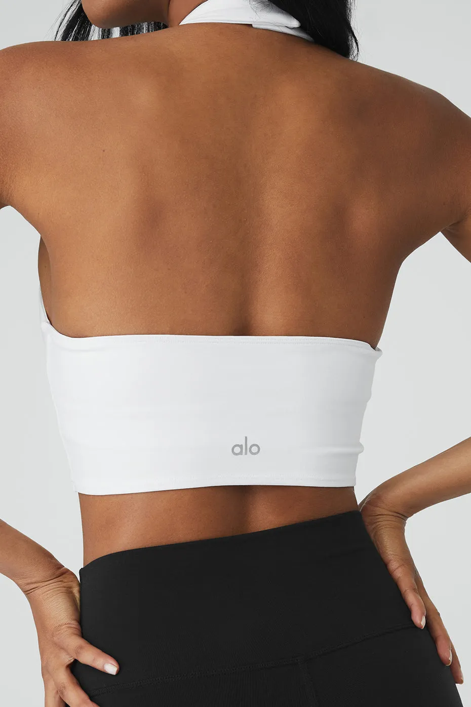 Airbrush Millennial Bra Tank - White