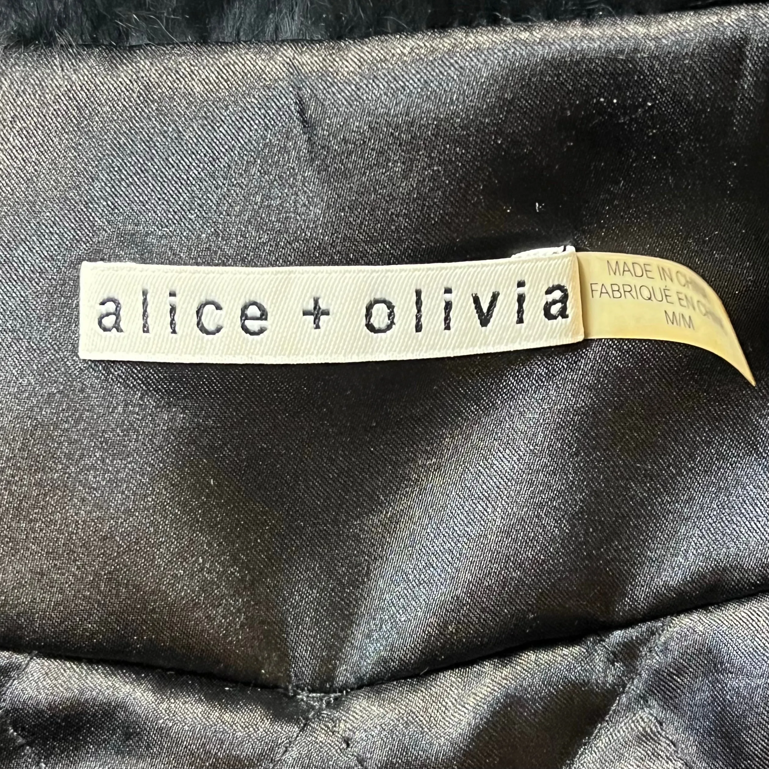 Alice & Olivia Fur Jacket