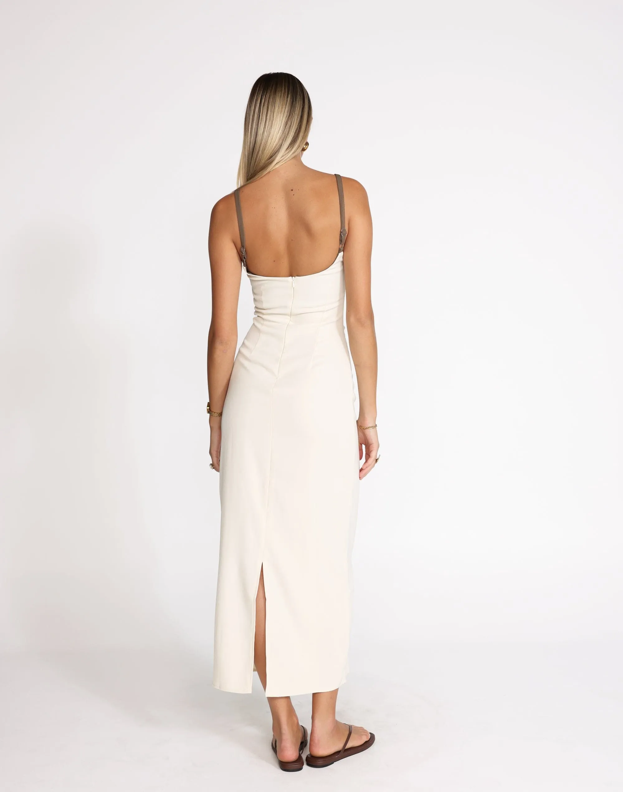 Alistair Maxi Dress (Oat)