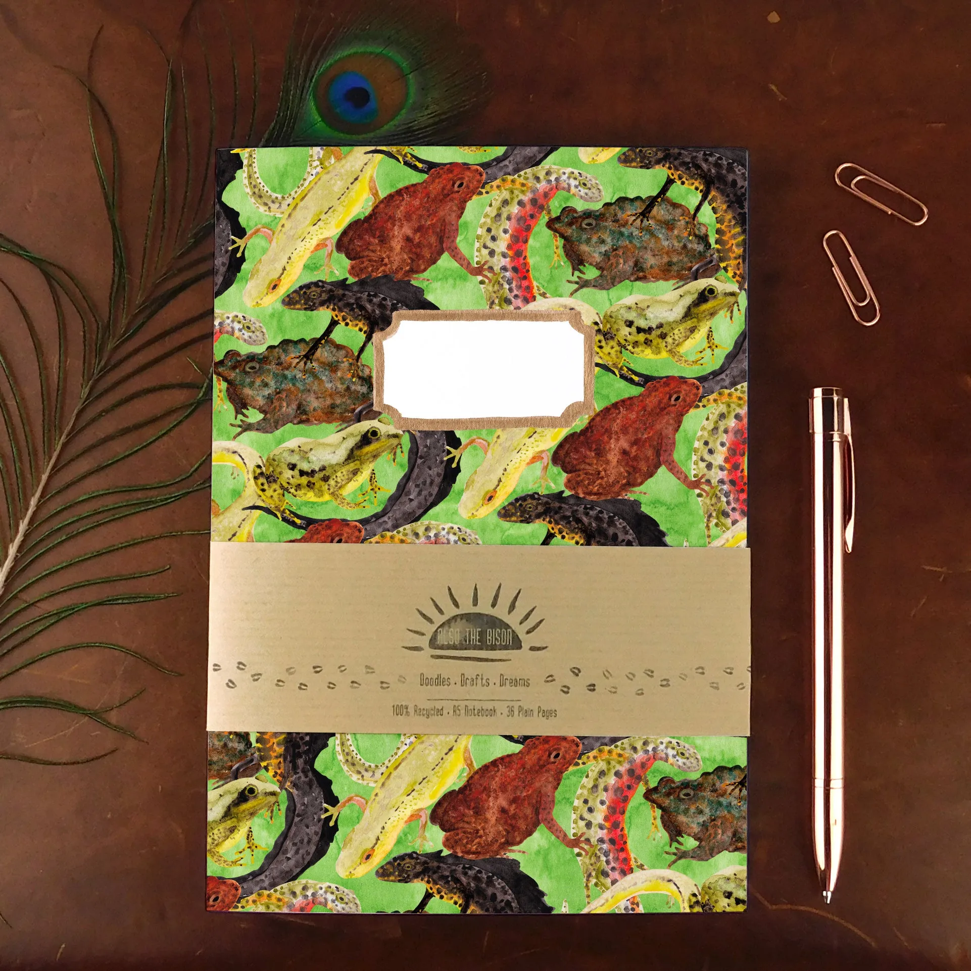 Amphibia Print Notebook