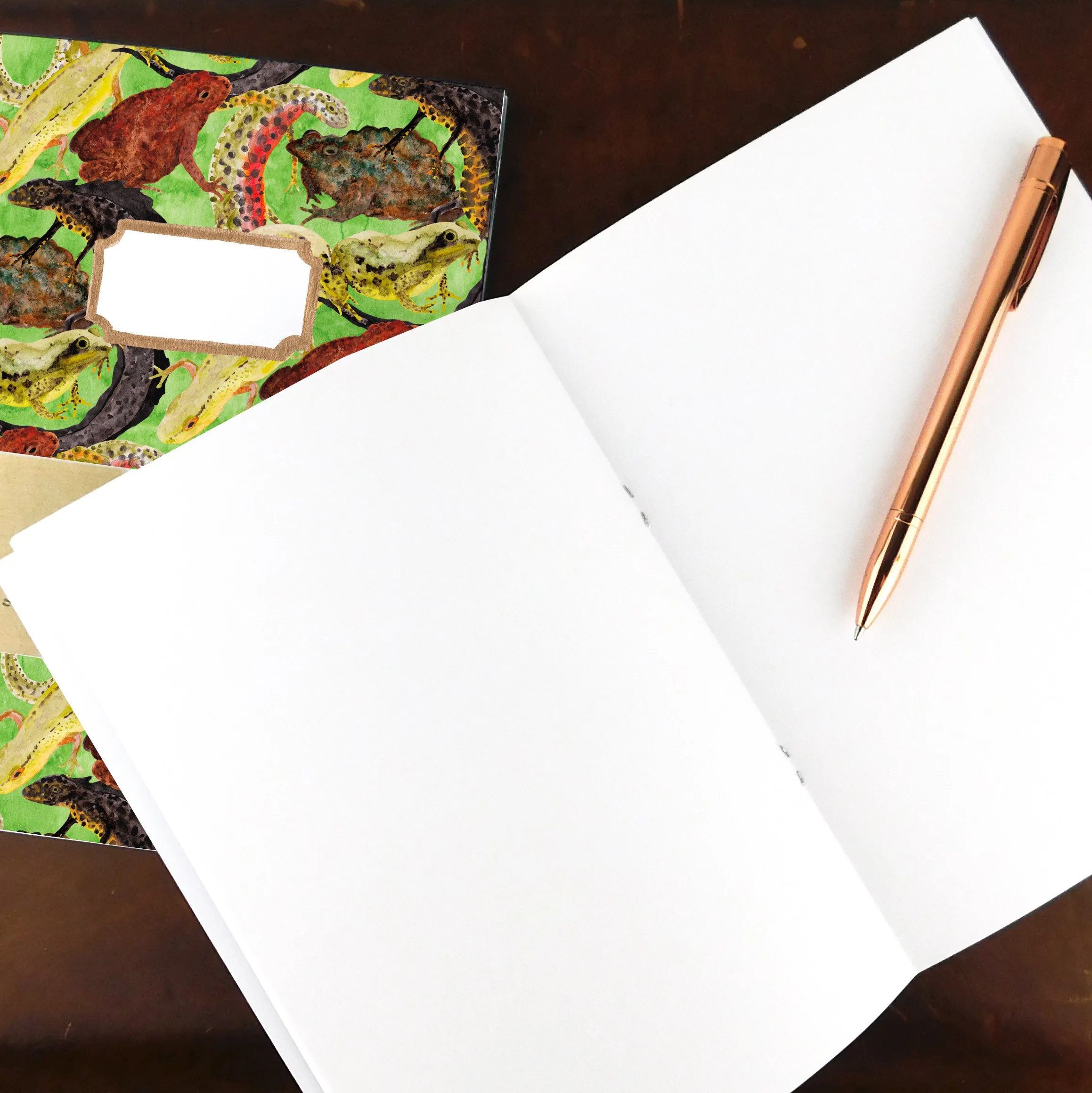 Amphibia Print Notebook