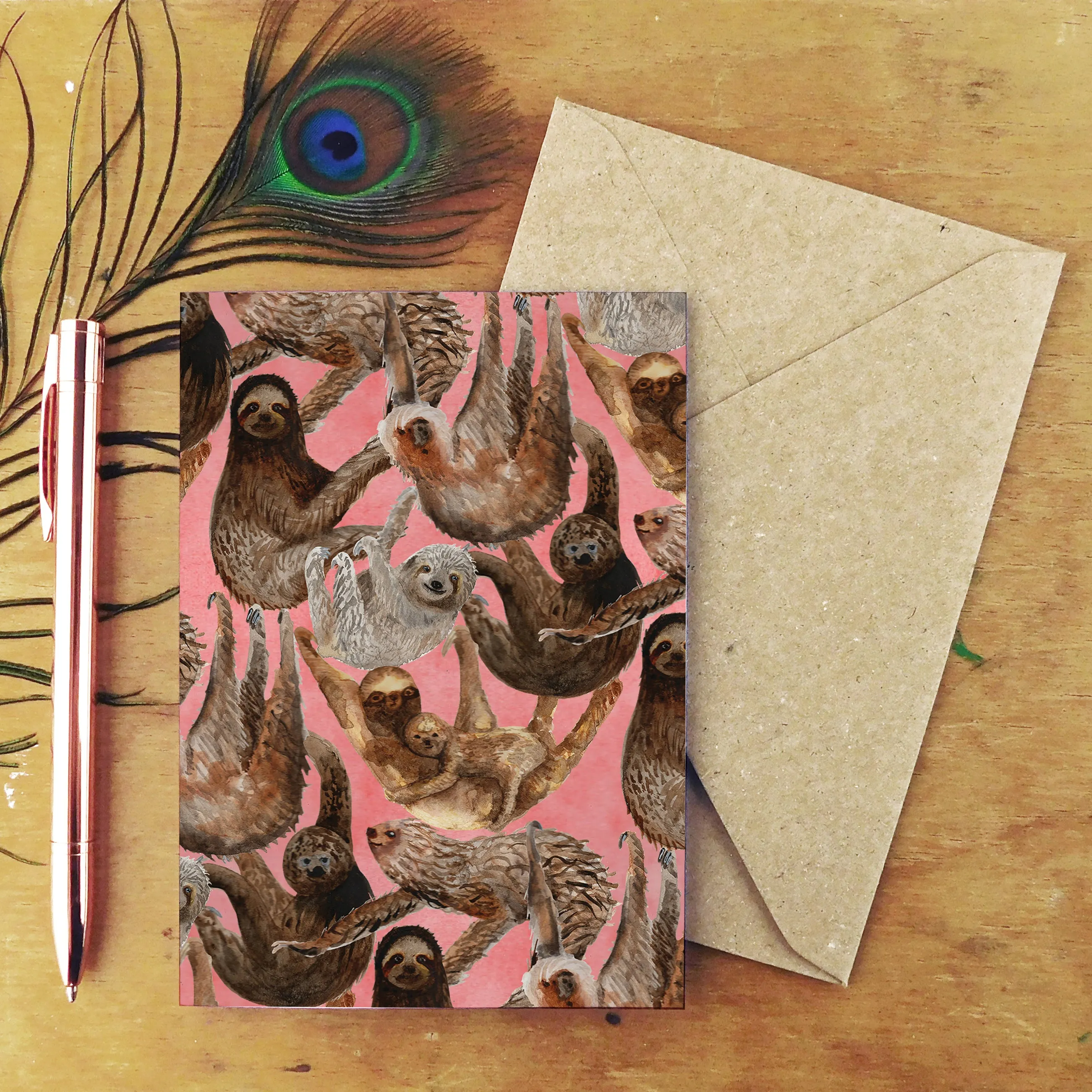 Arboreal Mammals Greetings Card Pack