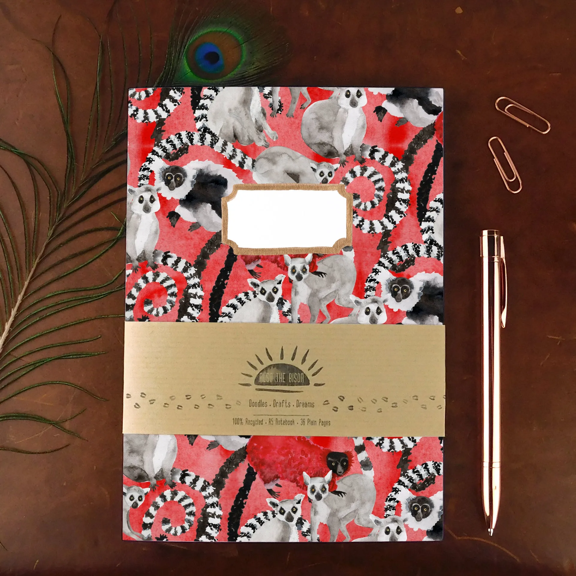 Arboreal Mammals Notebook Pack