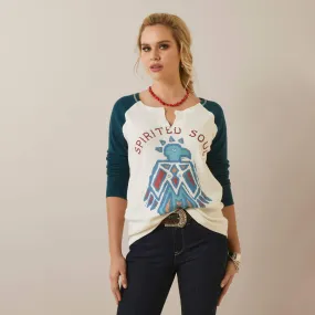 Ariat "Spirited Soul" Southwest Graphic Top for Women