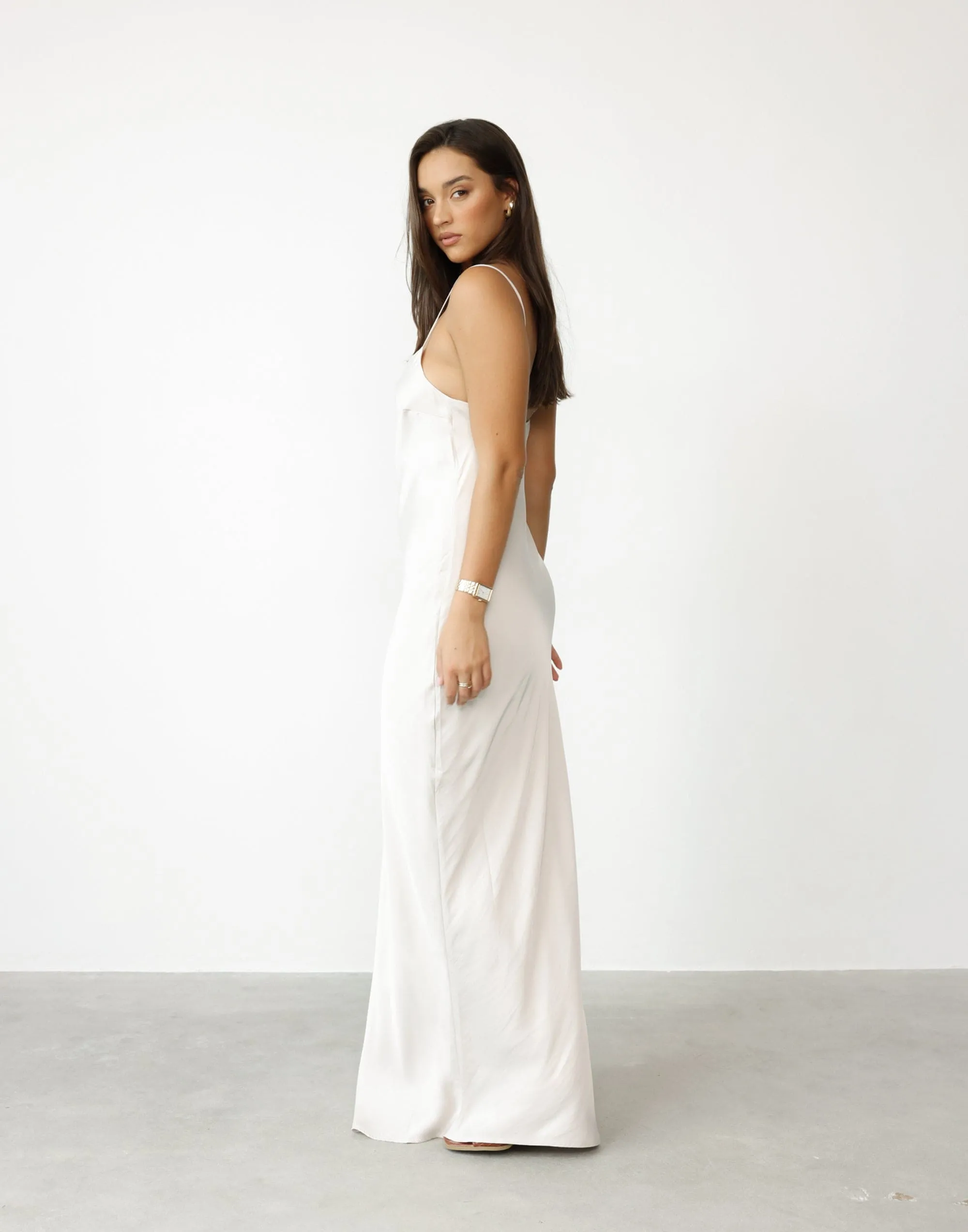 Aspen Maxi Dress (Oyster)