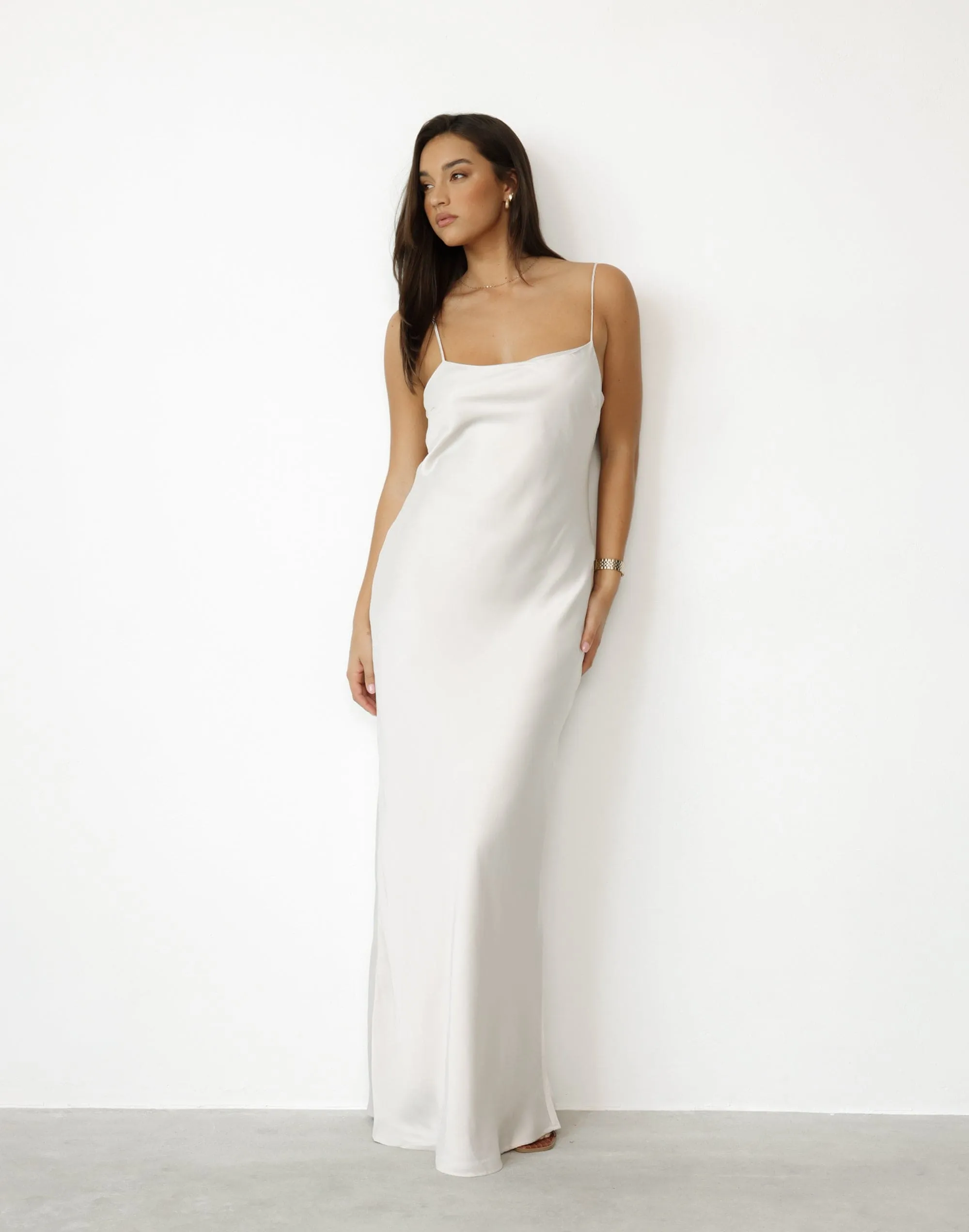 Aspen Maxi Dress (Oyster)