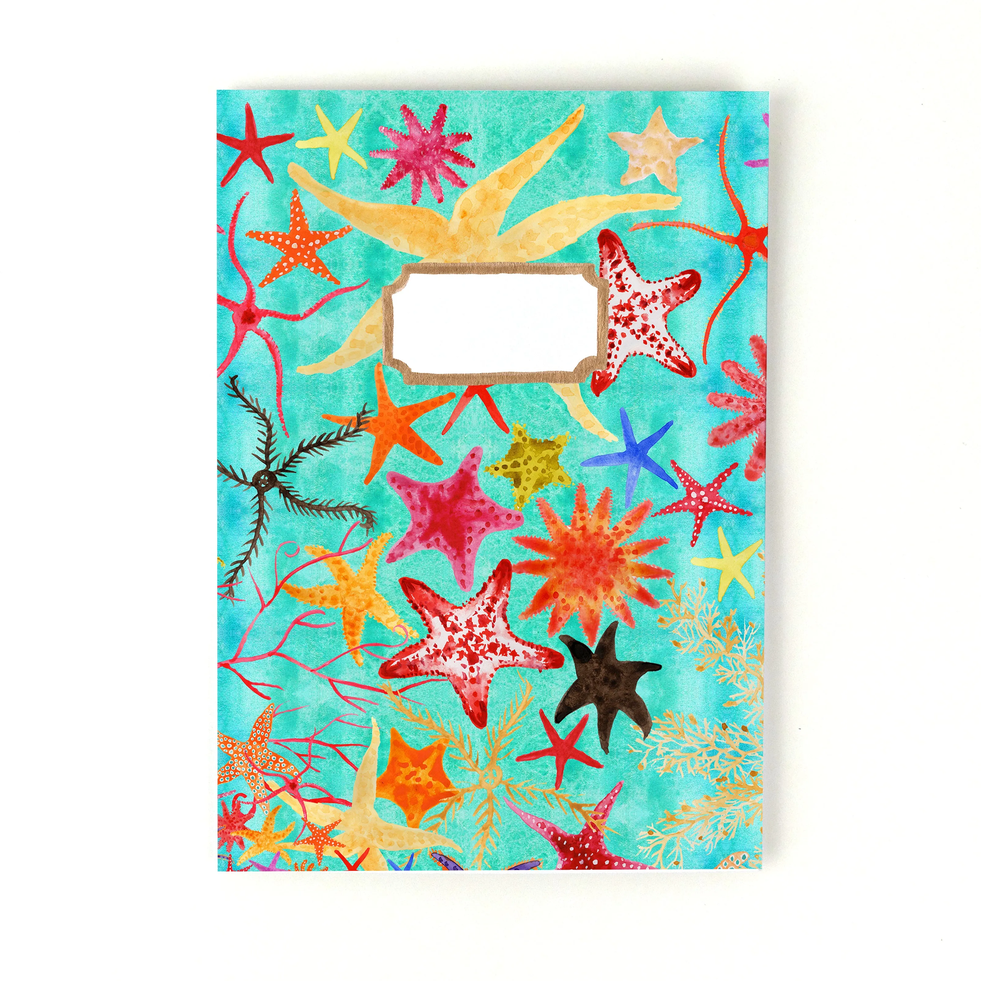 Asterozoa Starfish Print Notebook