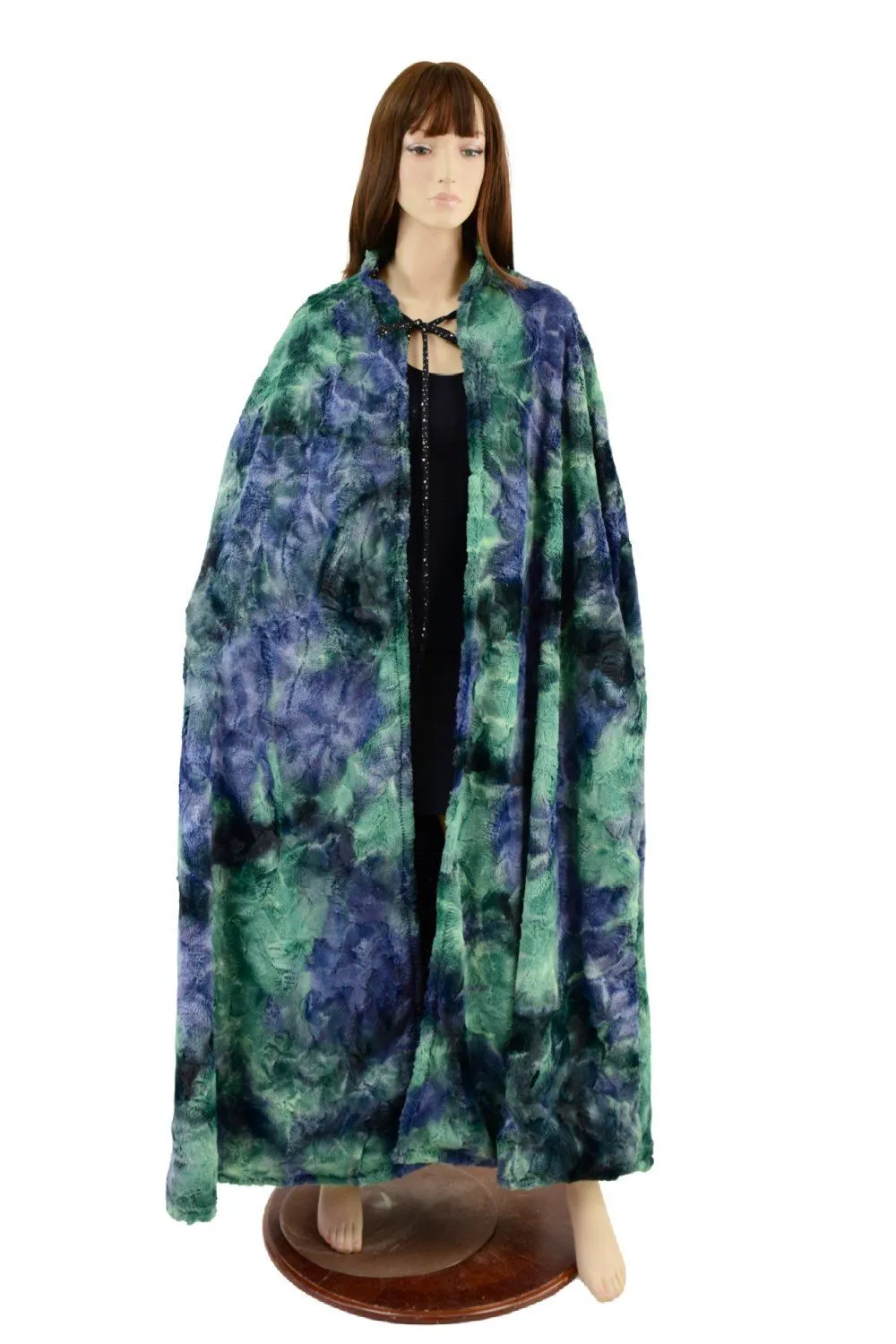 Atlantis Minky Faux Fur Full Length Cape