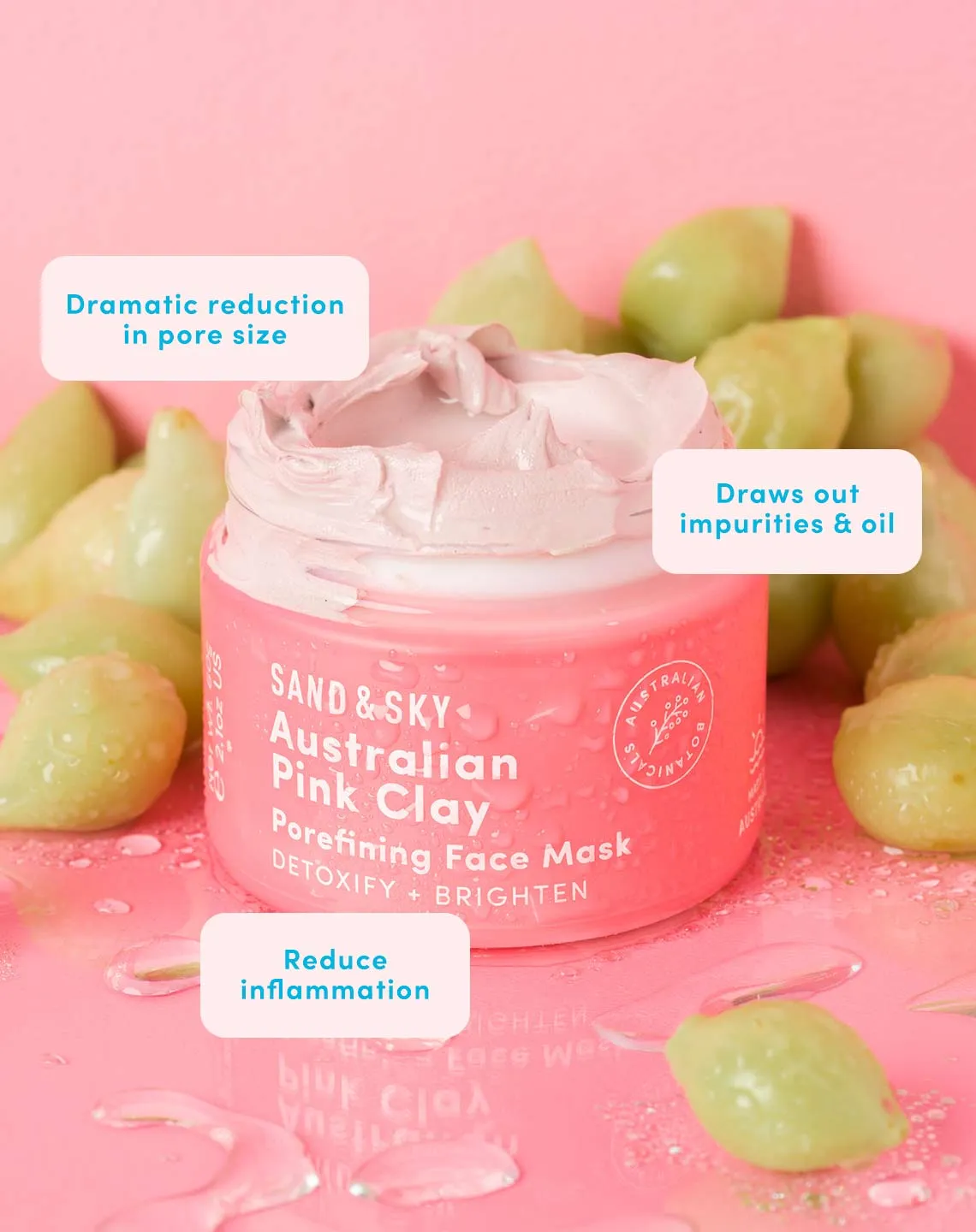 Australian Pink Clay Pore Tight Kit