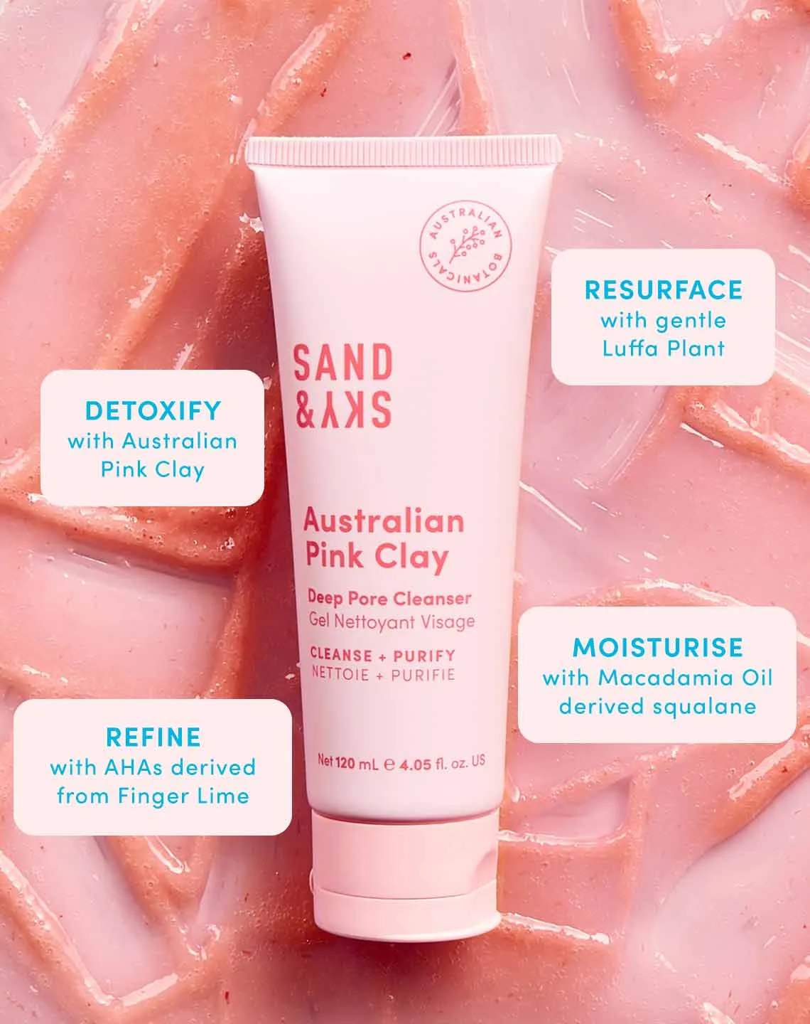 Australian Pink Clay Pore Tight Kit