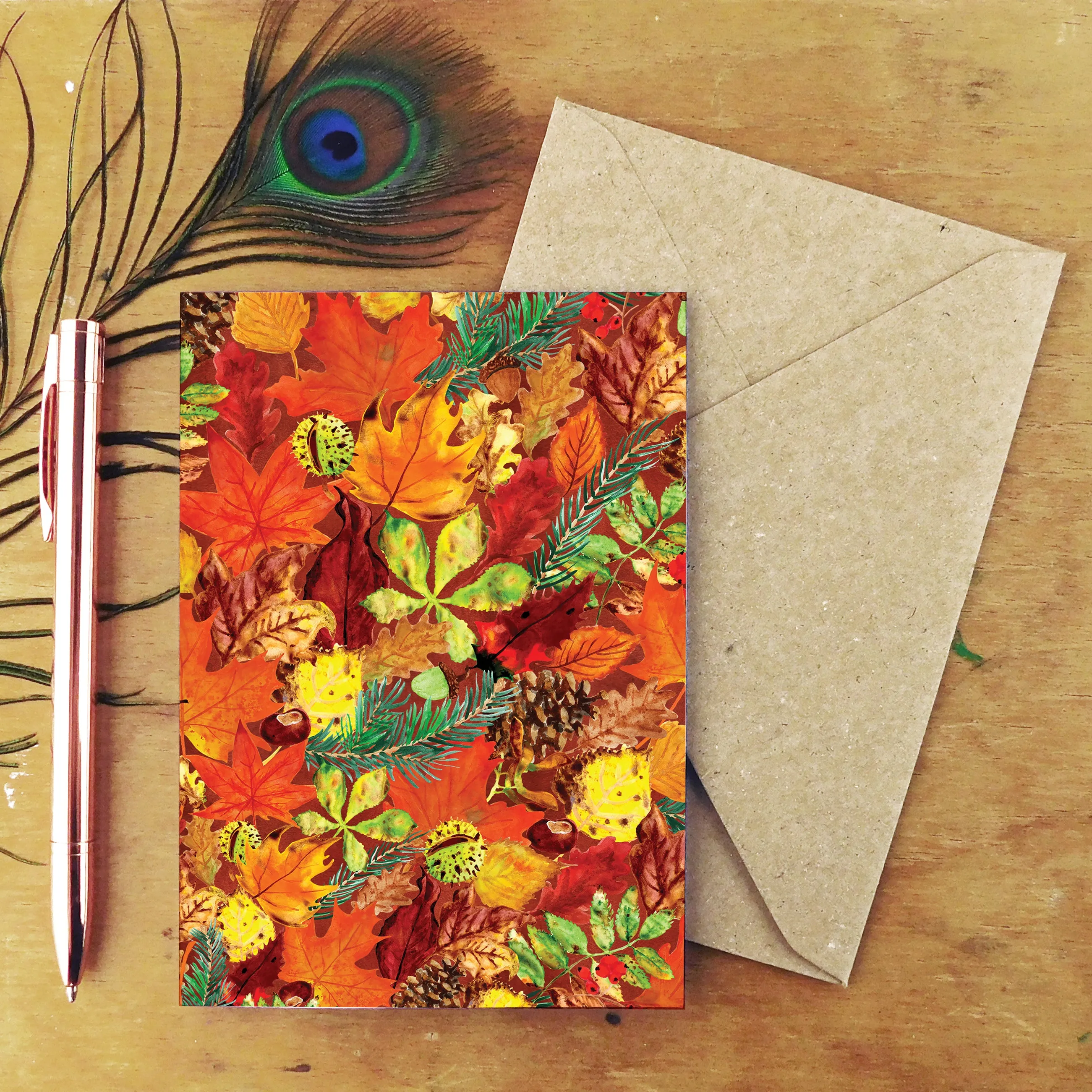 Autumnal Greetings Card Pack