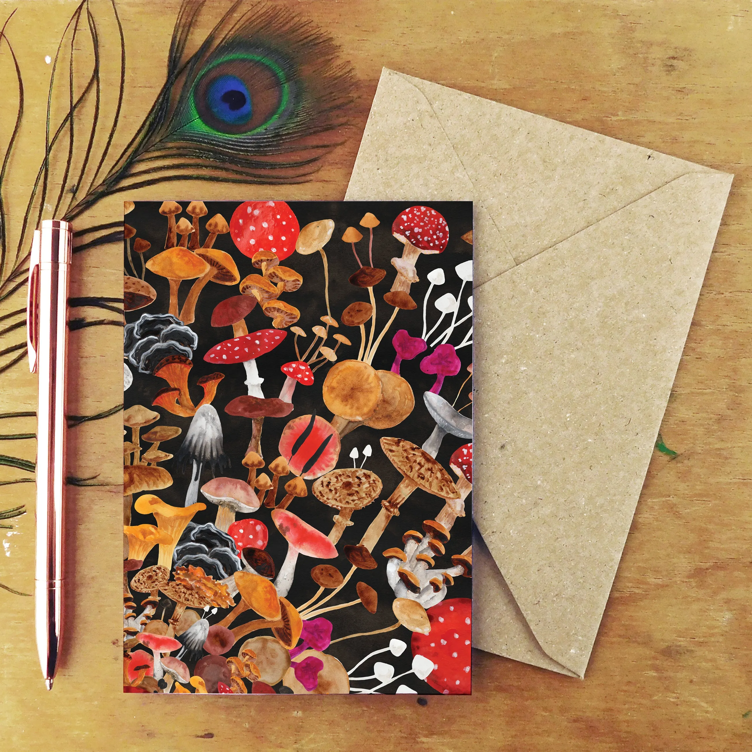 Autumnal Greetings Card Pack