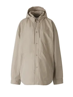 Balenciaga Buttoned Hooded Parka