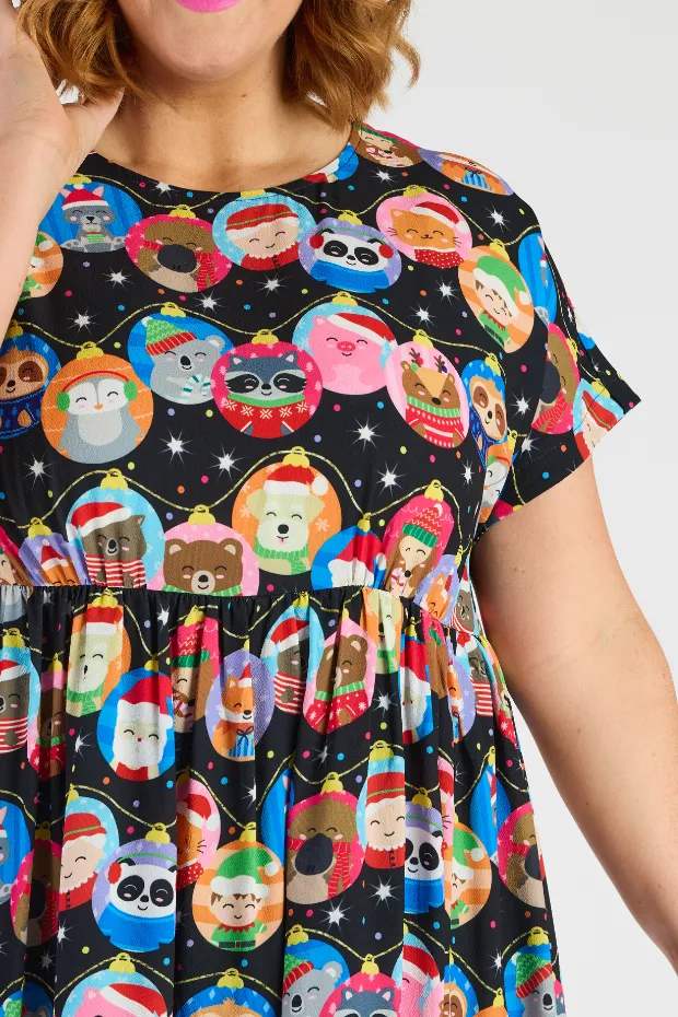 Bam Bauble Christmas Dress