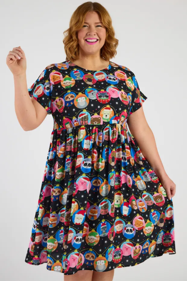 Bam Bauble Christmas Dress