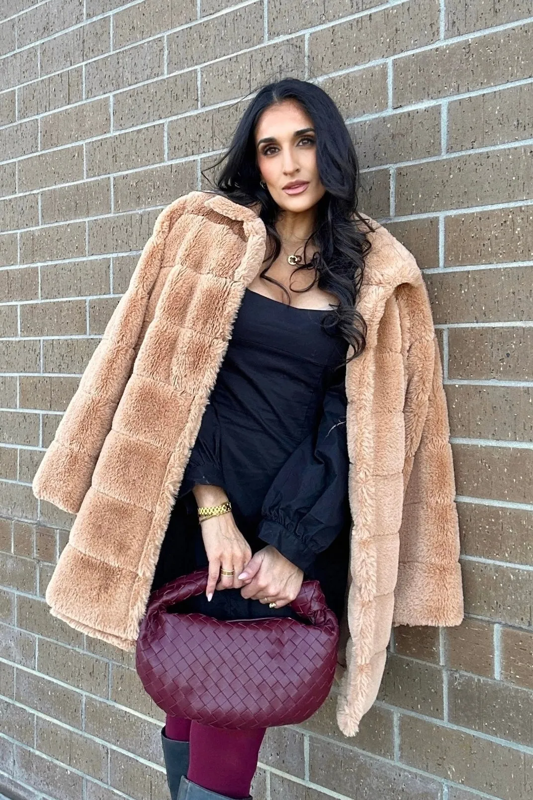 Basha Faux Fur Coat