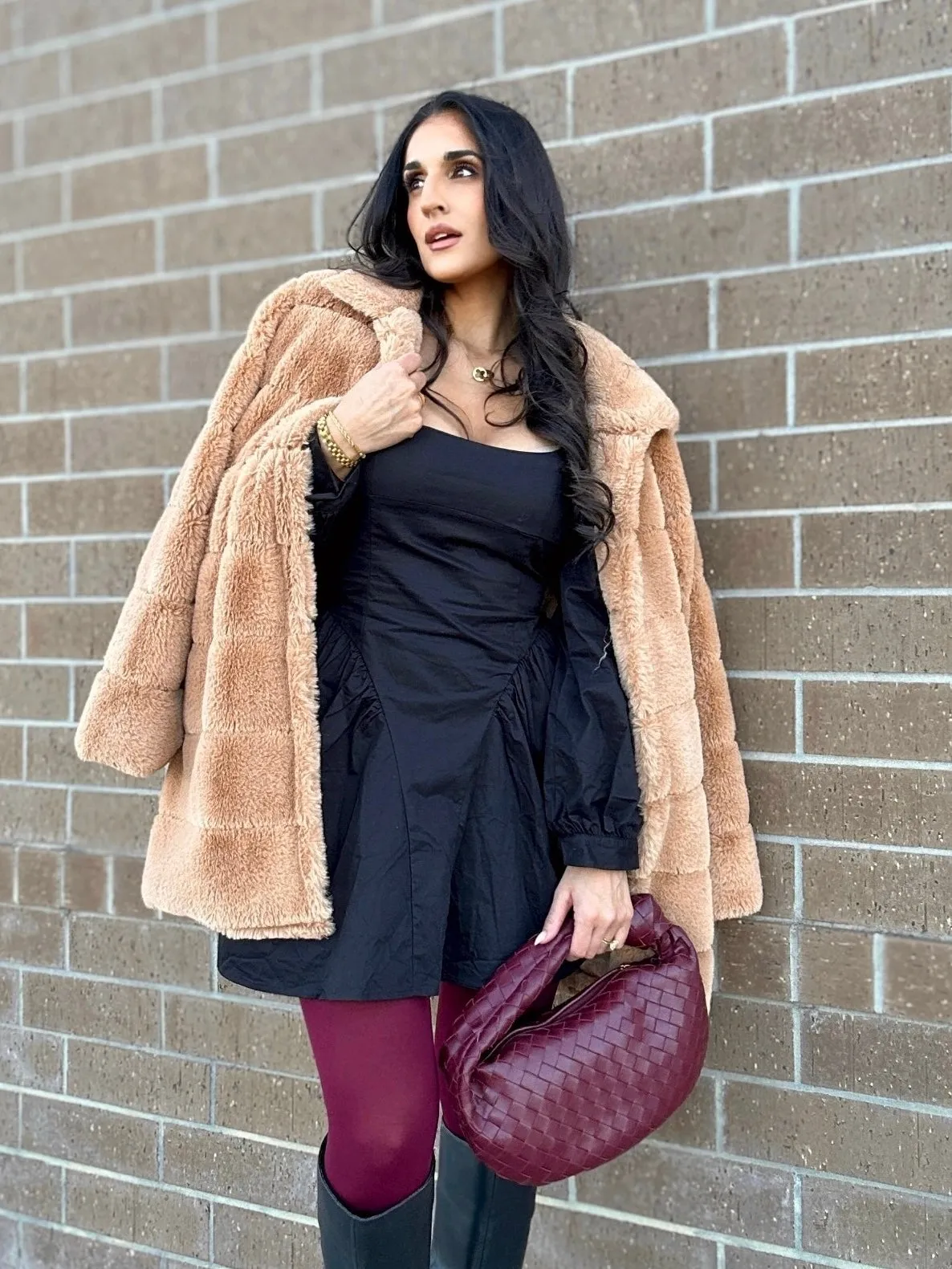 Basha Faux Fur Coat