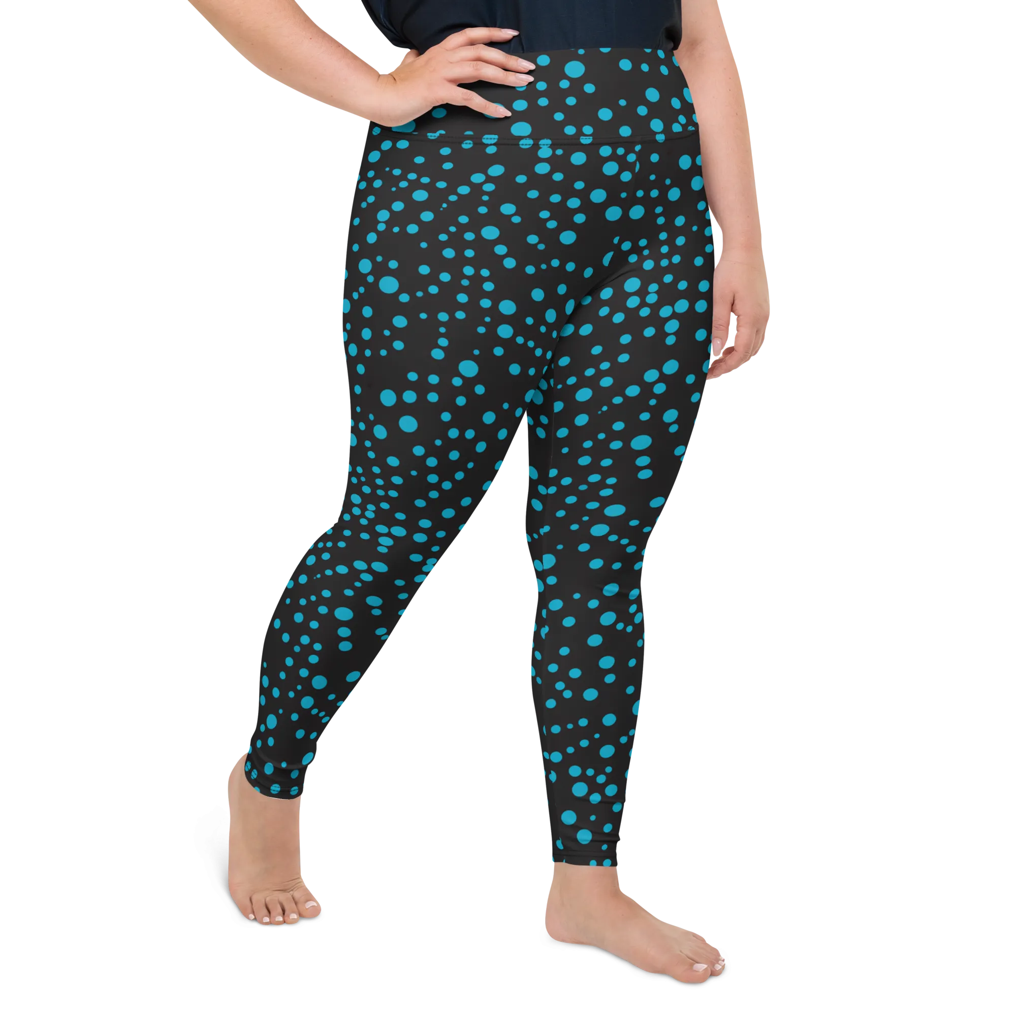 Beautiful Bioluminescence Leggings Plus Size