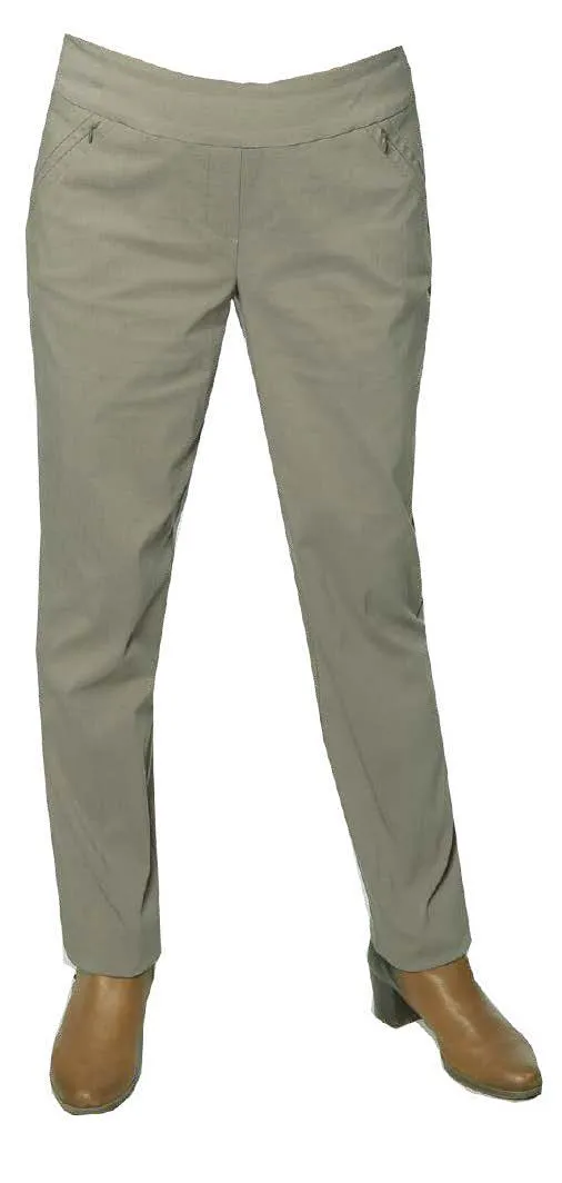 Bengaline Pant With Zip Pockets - Sage