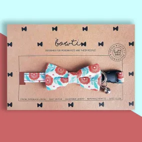 Bowtix Handmade Dog Collar With Removable Bowtie - Merry Sundew