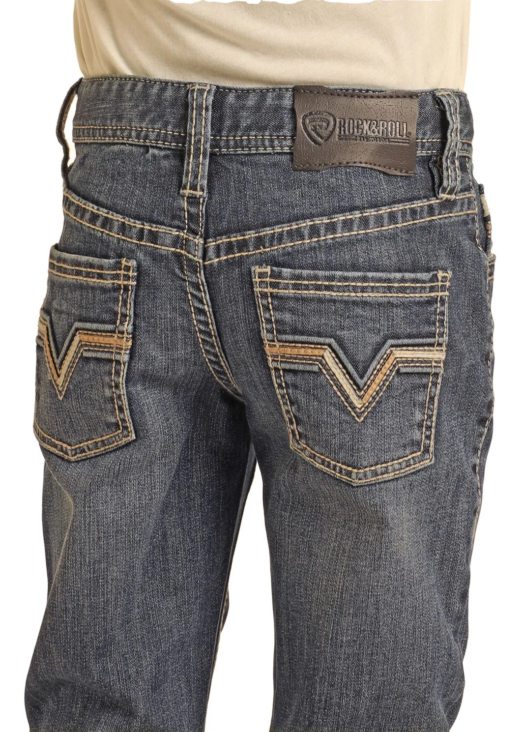 Boy's Rock & Roll Revolver Two Tone Jean