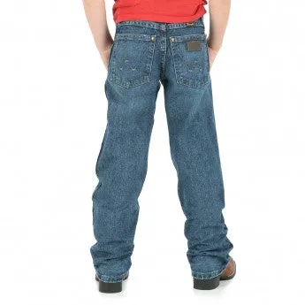 Boy's Wrangler Retro® (JRT30EB) Straight Leg Jeans - Everyday Blue