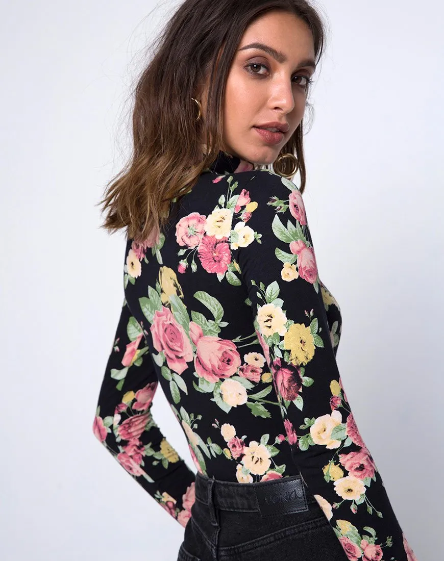 Bryony Longsleeve Bodice in Vintage Bloom