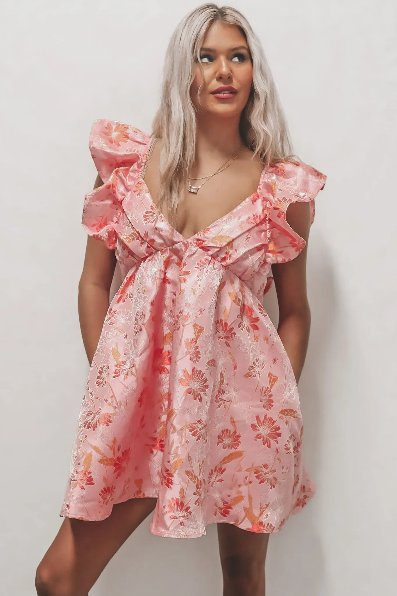 BUDDYLOVE Penny Ruffle Sleeve Dress