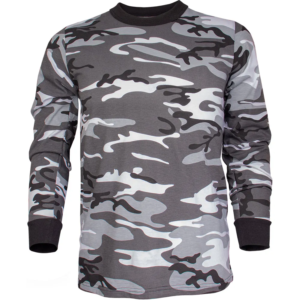 Camouflage Long Sleeve T-Shirt