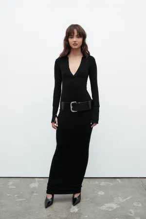 Celine Maxi Dress Black