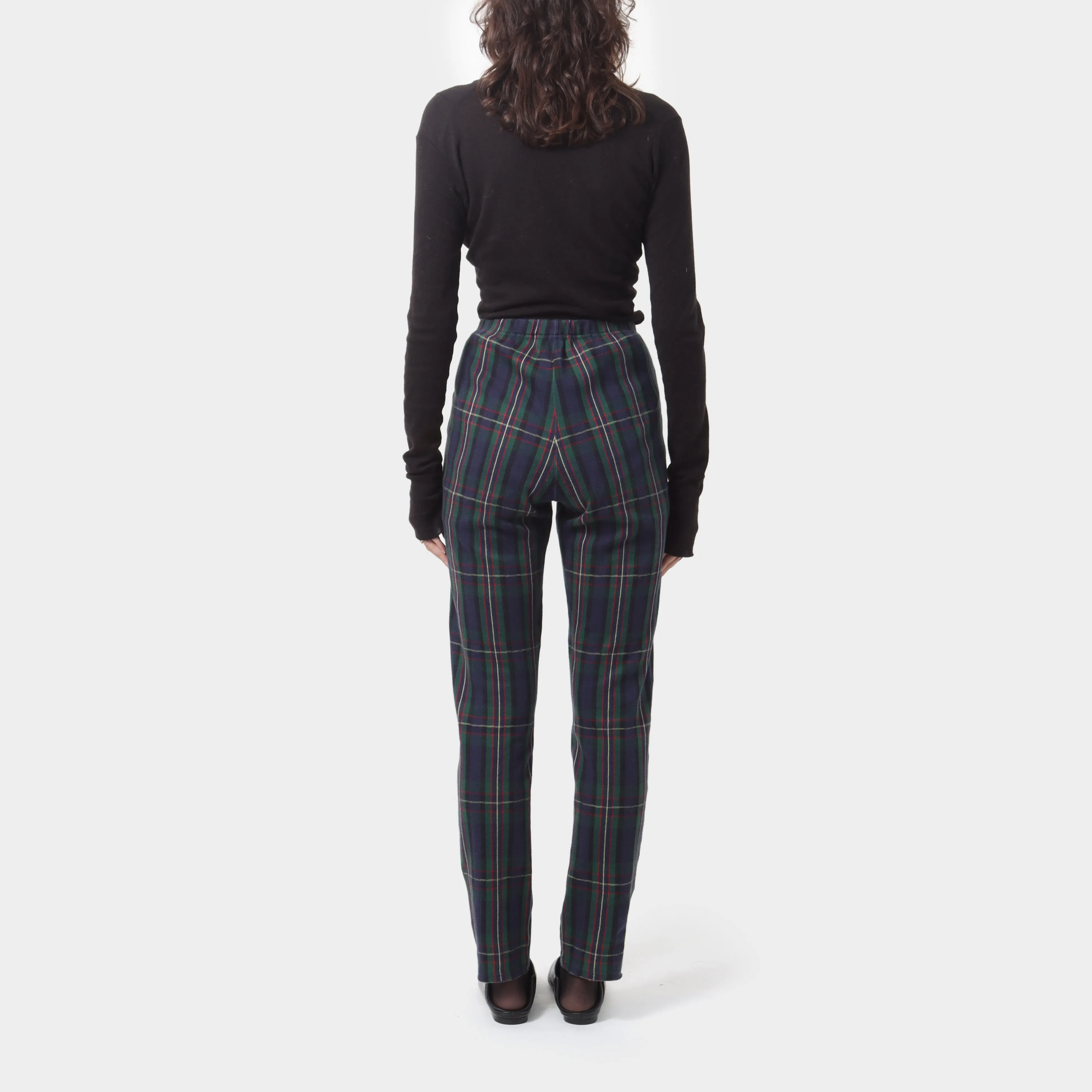 Comme des Garçons Cotton Tartan Leggings