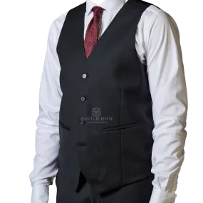 D9-Black Saul Waist Coat