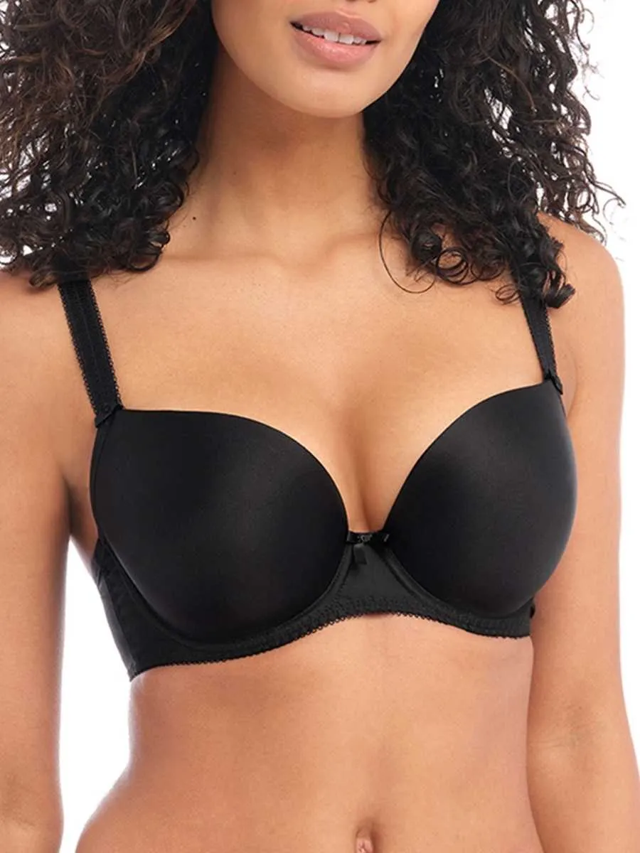 Deco Moulded Seamless T-Shirt Bra - Black