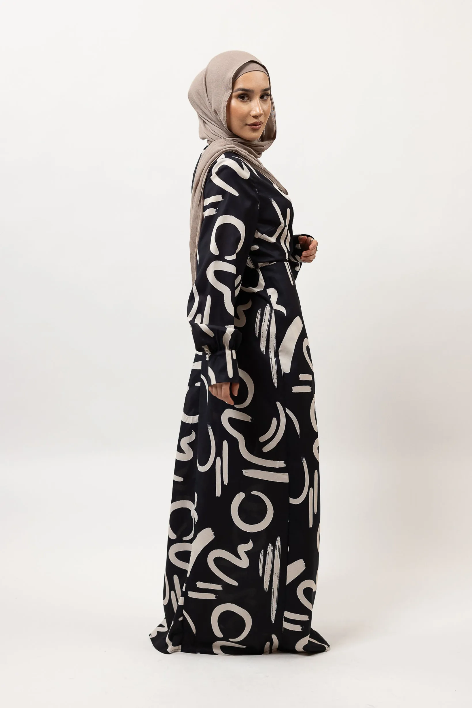 Diahla Printed Wrap Dress