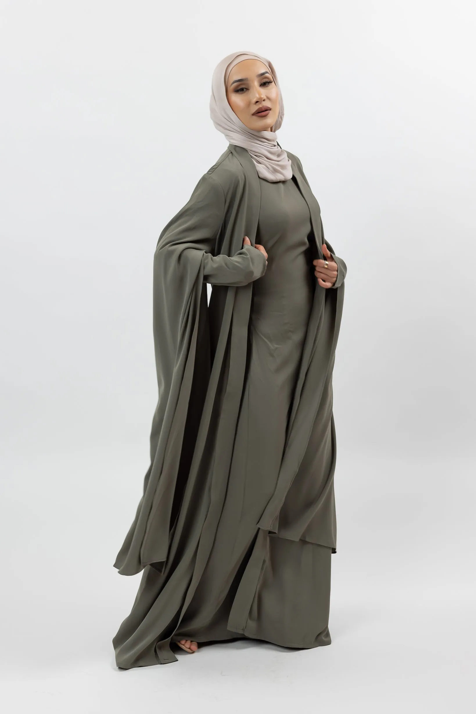 Dianna Drape Abaya Set