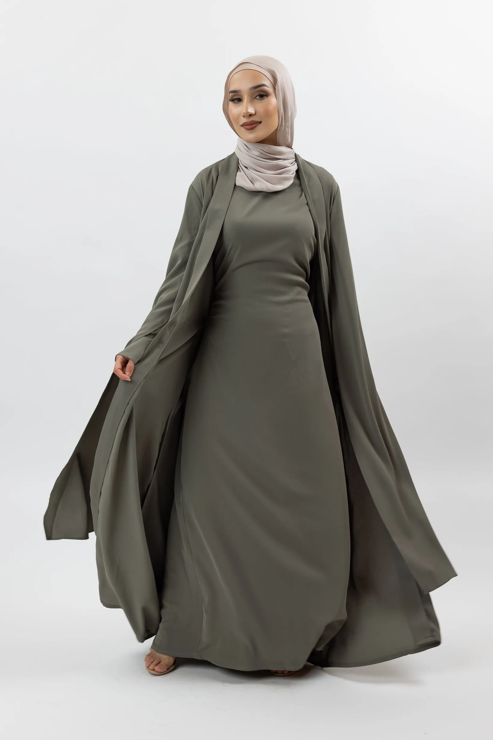 Dianna Drape Abaya Set