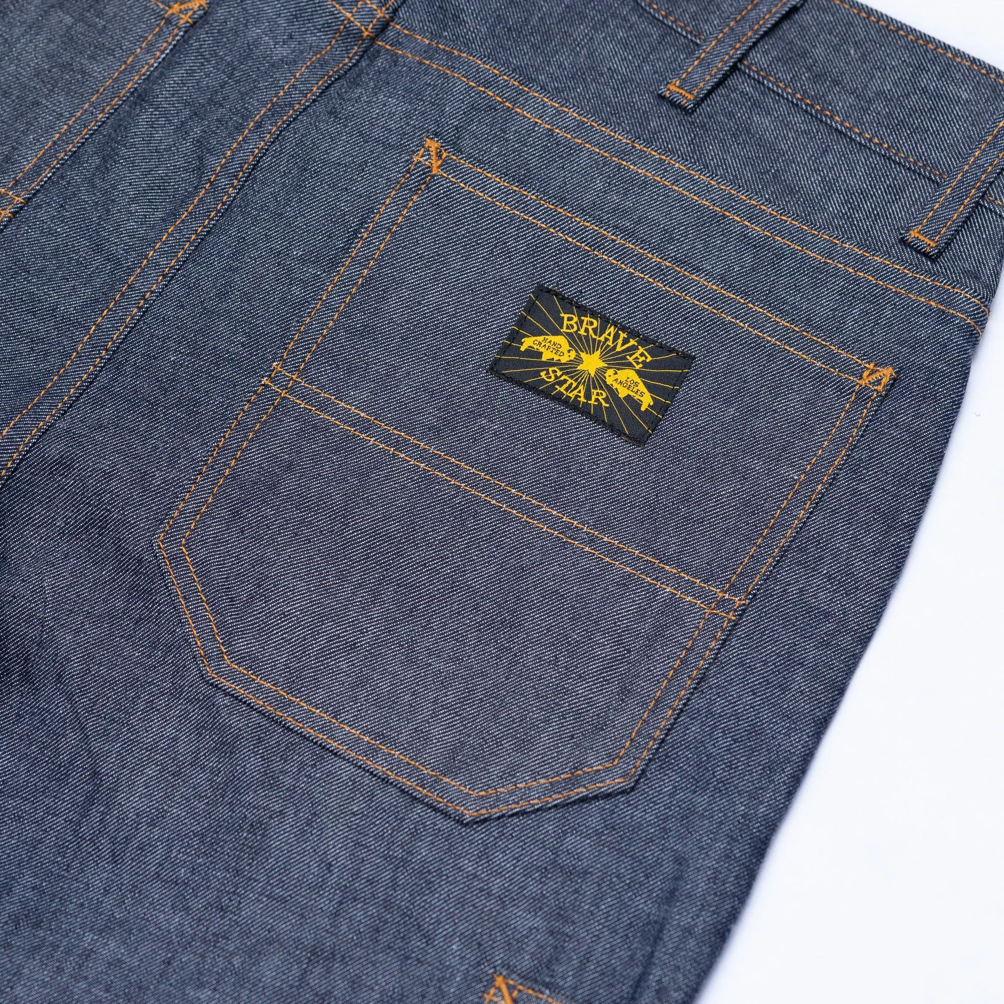 Die Hard Double Knee 10oz 'Prospector' Cone Mills USA Straight Leg Denim Jean