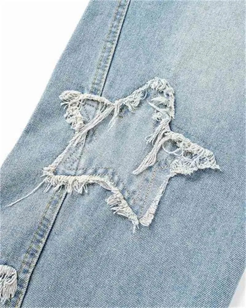 Distressed Star Sonimire Denim Jeans