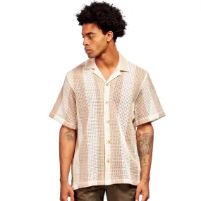 Do Not Disturb Relaxed Fit Short Sleeve Shirt - Sand