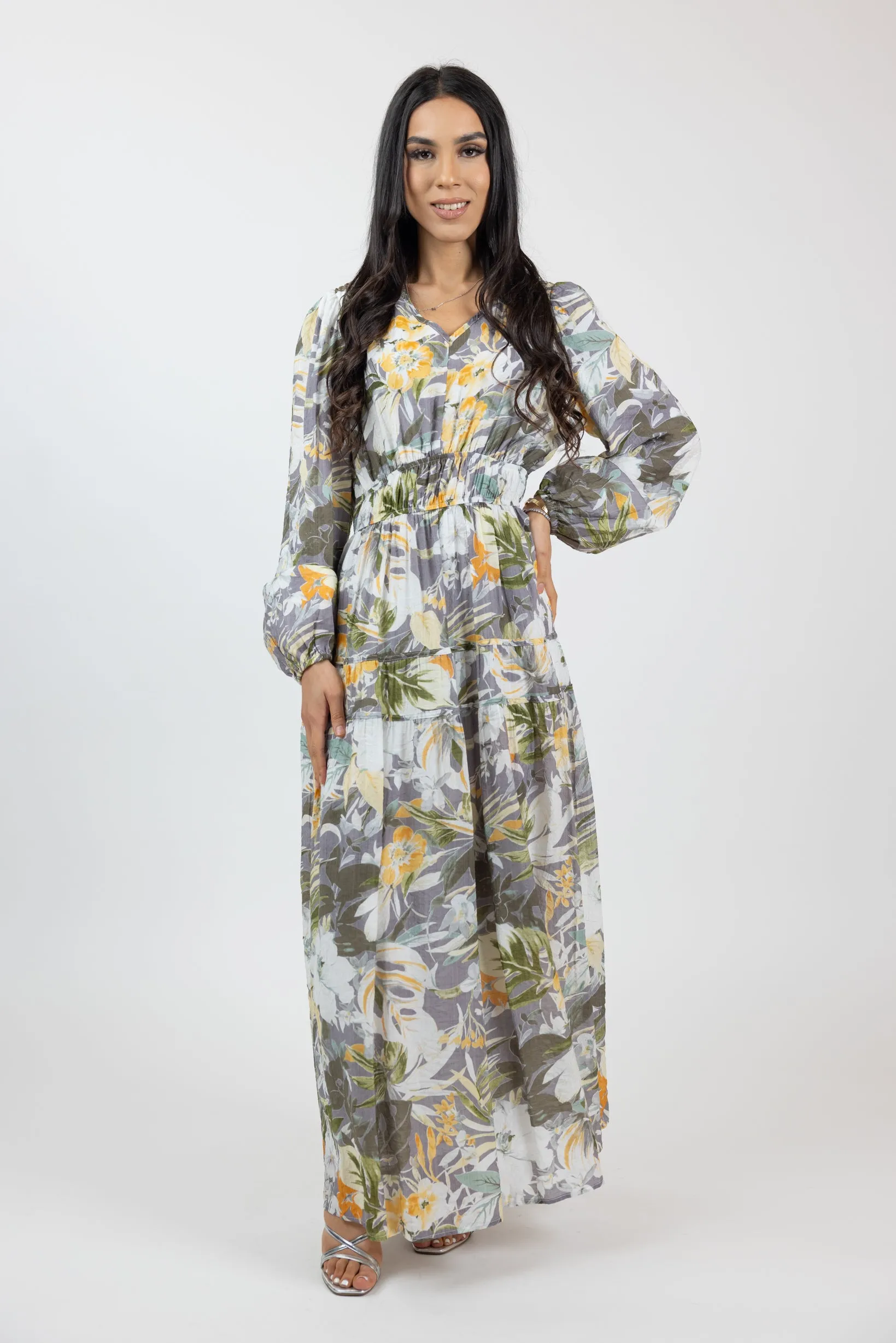 Elaine Print Dress