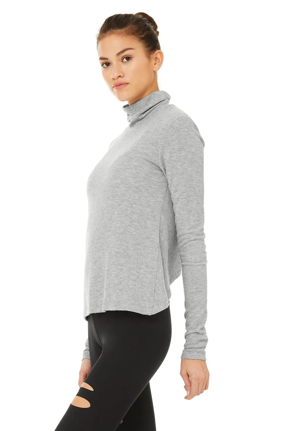 Embrace Long Sleeve - Dove Grey Heather