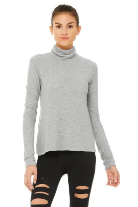 Embrace Long Sleeve - Dove Grey Heather