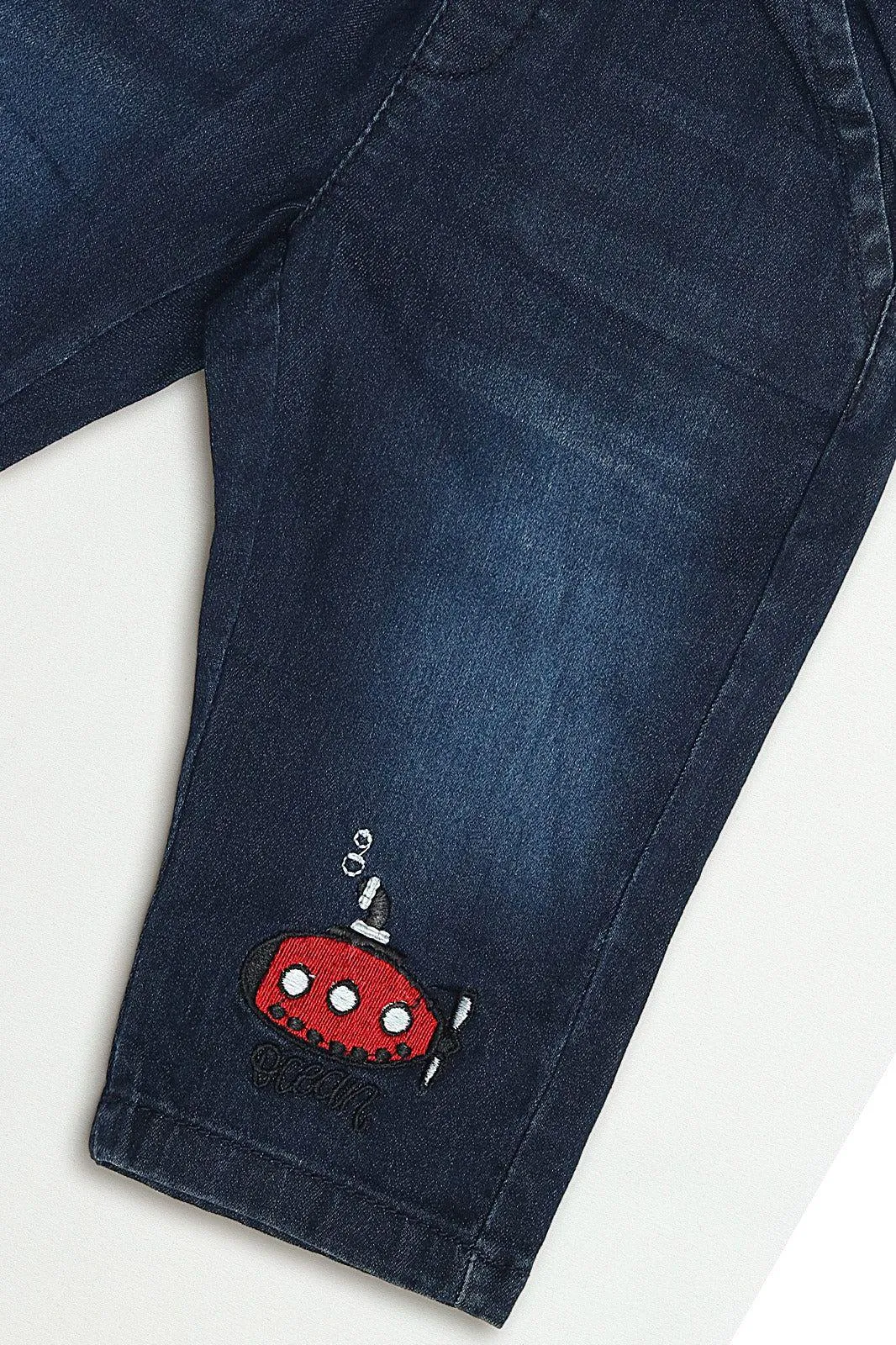 Embroided Infants Jeans